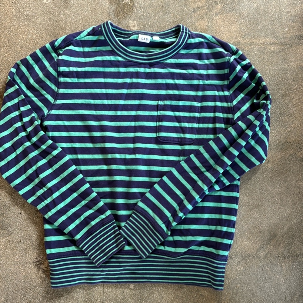 Gap stripe sweatshirt